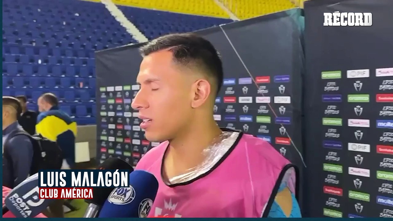 Luis Ángel Malagón habló en zona mixta tras el partido entre América y Cruz Azul en la ida de los cuartos de final de la CONCACAF.