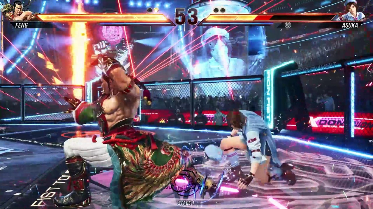 Tekken 8 FENG Character Episode Movie Ending Scene | All Final Rounds #Tekken8 #Gaming #Gameplay