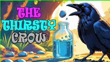 The Thirsty Crow - A Short Moral Story for Kids_(360P)