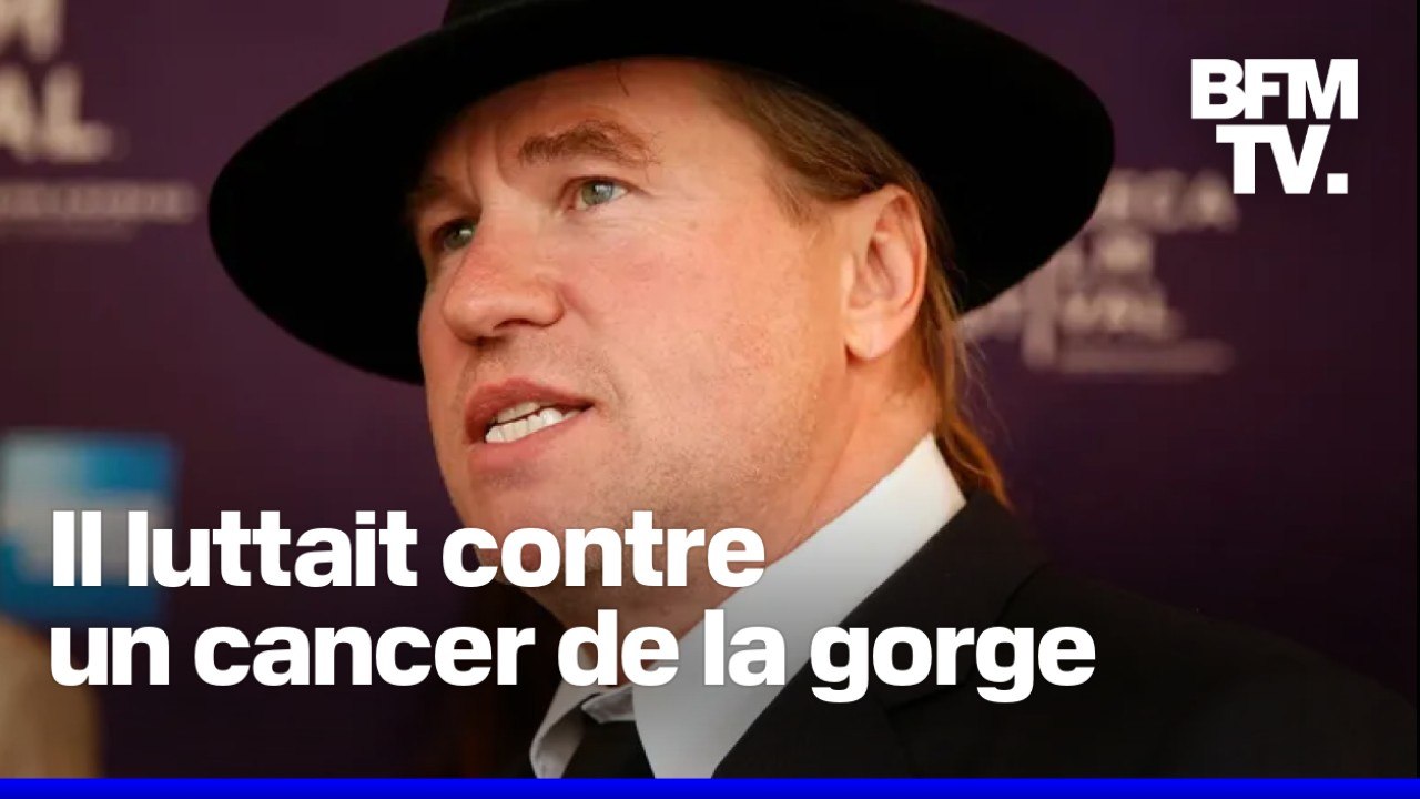 L'acteur Val Kilmer, star de "Top Gun" et de "Batman Forever", est mort à 65 ans