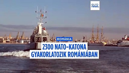 2300 NATO-katona gyakorolja Romániában, hogy miként lehet visszaverni egy orosz tengeri támadást