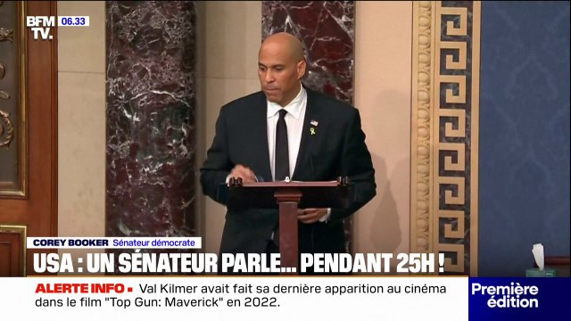 Un sénateur démocrate prononce un discours de plus de 24 heures contre Trump au Sénat