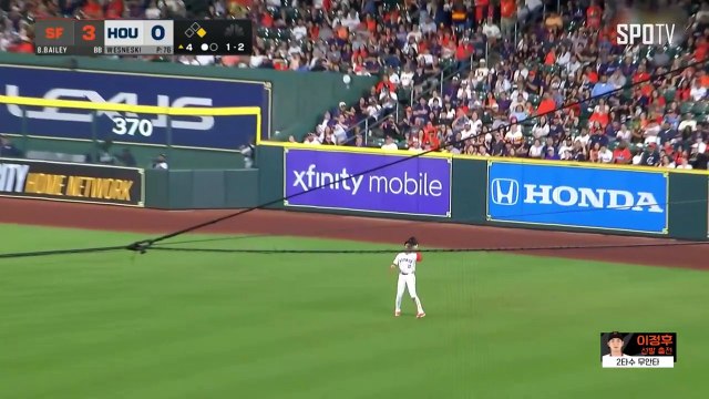 스포츠중계 빠른티비 [MLB] 샌프란시스코 vs 휴스턴 하이라이트 2025.04.02 (수) 0910