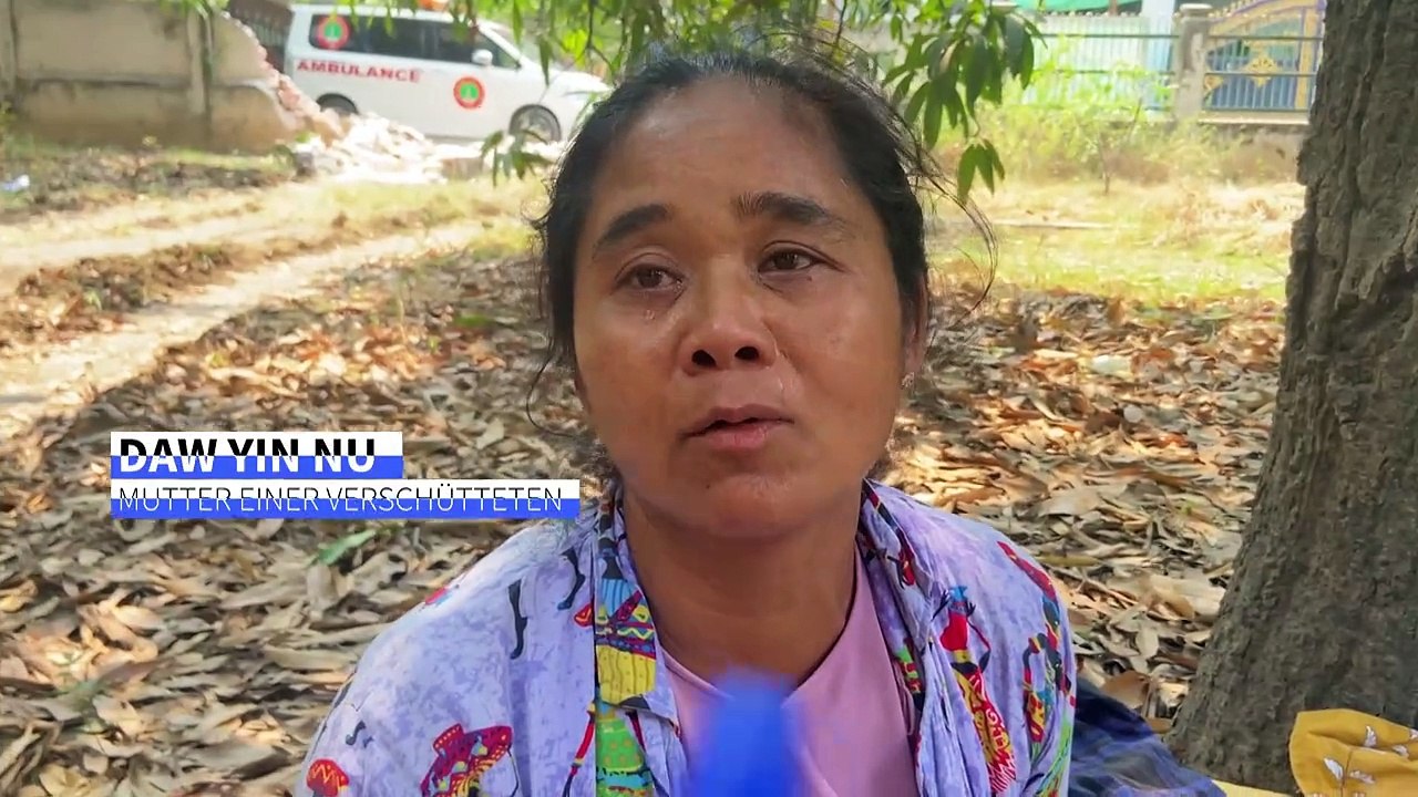 Erdbeben in Myanmar: Verzweifelte Suche nach Verschütteten