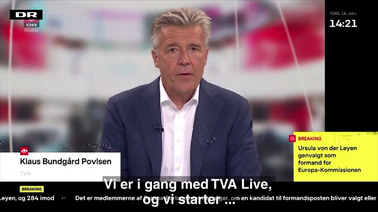 Sludder, vrøvl og fadæser: Se nogle af årets smuttere fra TVA (Nyheds-bloopers 2024) DR