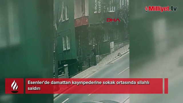 İstanbul'da damat dehşeti: Kayınpederi öldürdü, intihara kalkıştı! Cinayet kamerada