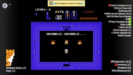 The Legend of Zelda Nes Walkthrough Part 14 100%