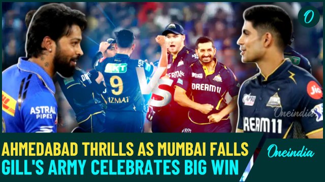 GT vs MI IPL 2025: Gujarat Titans Hand Mumbai a Crushing Defeat in Ahmedabad | OneIndia