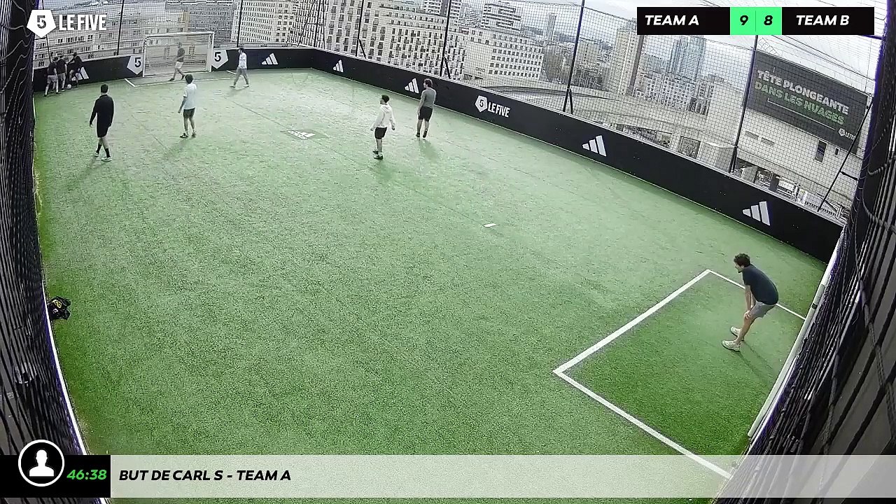 But de Carl S - Team A