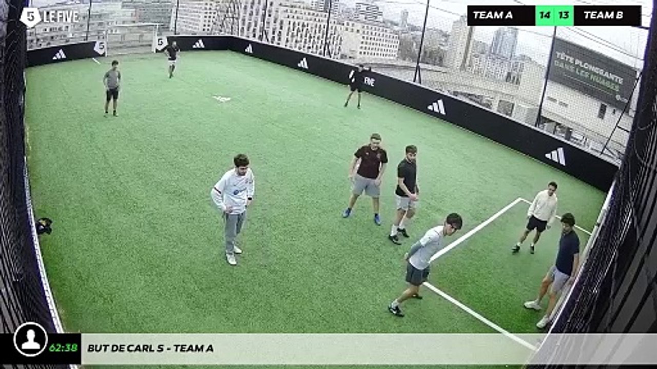 But de Carl S - Team A