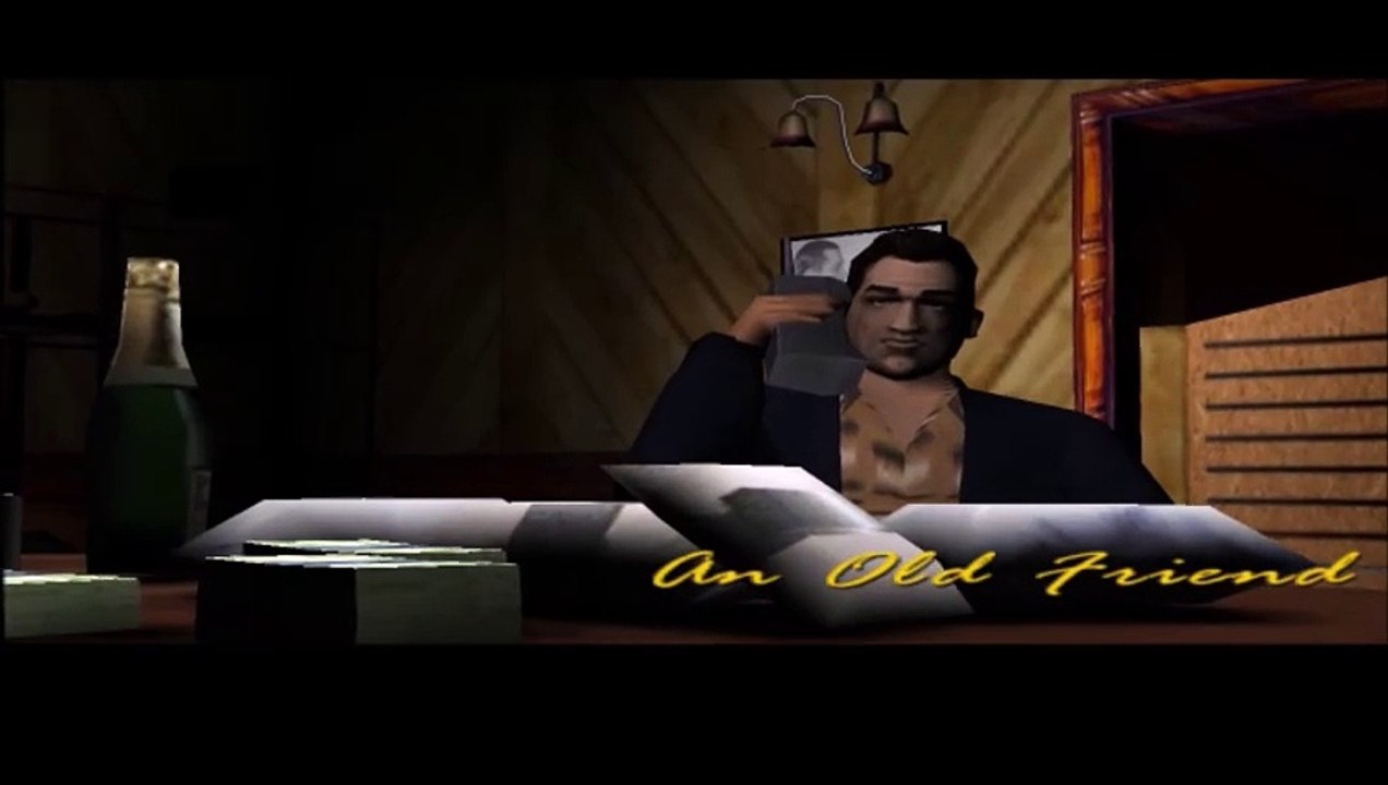 Tommy Vercetti calls Sonny Forelli GTA The Sims 2 clip