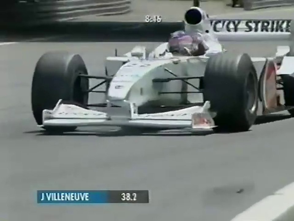 F1 – Jacques Villeneuve (BAR Honda V10) lap in qualifying – Canada 2000