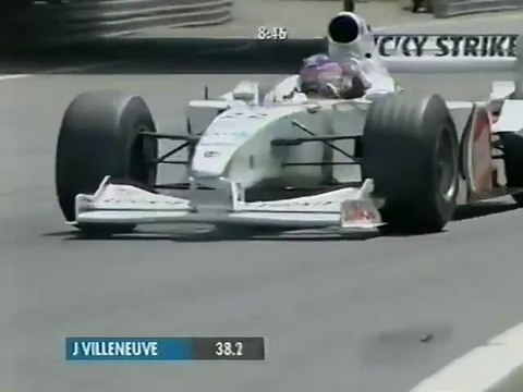 F1 – Jacques Villeneuve (BAR Honda V10) lap in qualifying – Canada 2000