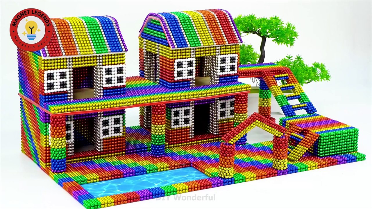 Building the DREAM Hamster Home with Magnetic Balls!