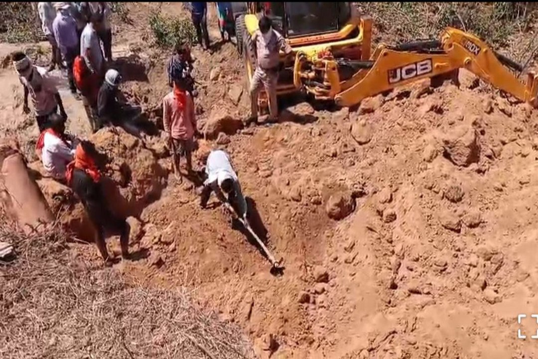 अवैध खदान से कोयला निकाल रहे 2 ग्रामीणों की दबकर मौत, 5वें दिन चला पता, खोदकर निकाला गया शव