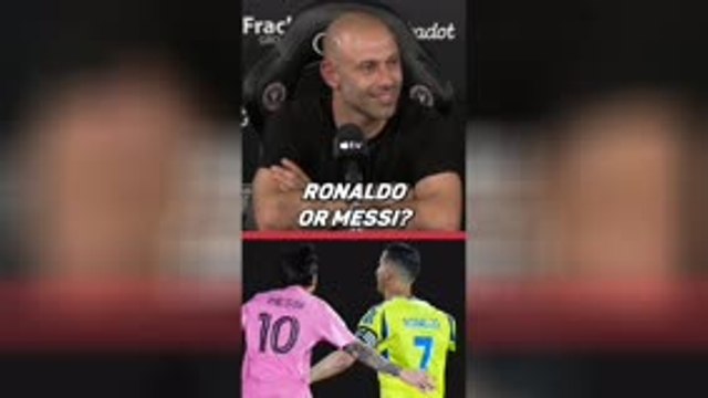 'No need to ask' - Mascherano settles Messi-Ronaldo debate