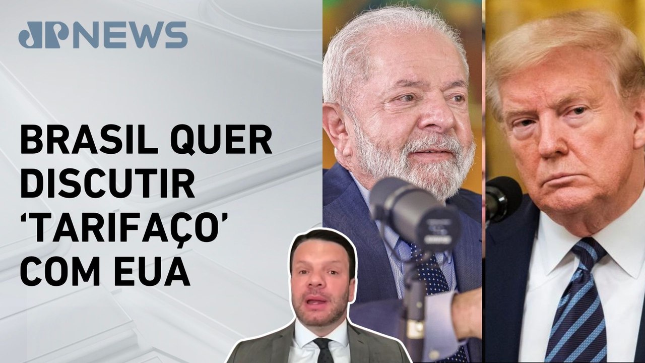 Lula promete diálogo com Donald Trump para negociar tarifas dos EUA contra Brasil