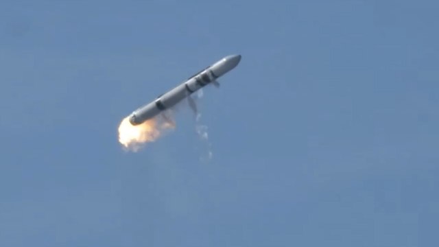 La première fusée à s’envoler depuis l’Europe continentale retombe quelques secondes après son décollage