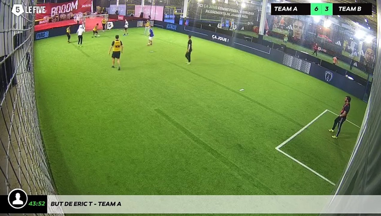 But de Eric T - Team A
