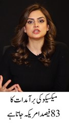 83% of Mexico's exports go to the United States