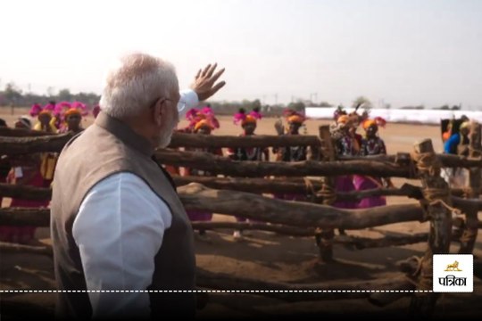 बिलासपुर पहुंचे PM मोदी का गर्मजोशी से स्वागत