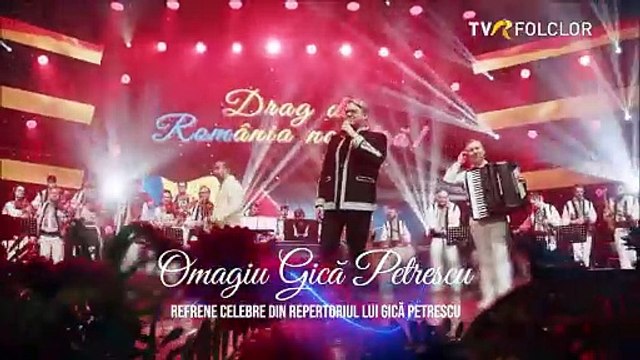Paul Surugiu-Fuego - Omagiu Gica Petrescu (Concert „Drag de Romania noastra - TVR - 2022)