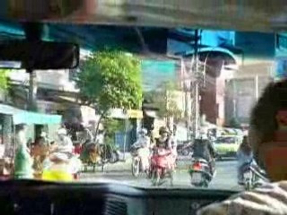 Circulation à Ho Chi Minh Ville (Vietnam)