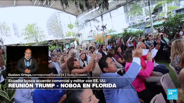 Informe desde Quito: Daniel Noboa se reunió con Donald Trump de cara a las presidenciales