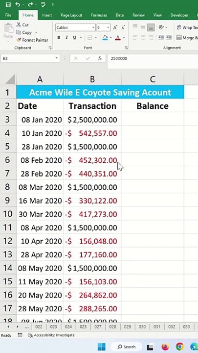 How to Calculate Running Total or Cumulative Sum in Excel - Excel Tips and Tricks