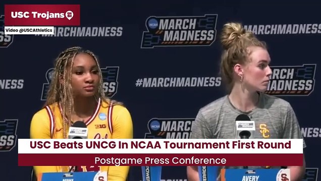 USC Trojans Fans Get Heated During NCAA Tournament March Madness