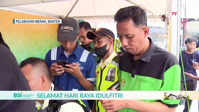 Sambut Idulfitri, Posko Mudik BSI Layani Penukaran Uang Baru di Pelabuhan Merak
