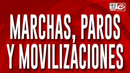Marcha, paro y movilización: UTA no adhiere al paro general