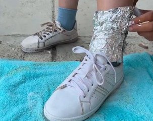 From Filthy to Fresh! The Magic of Street Shoe Cleaning!