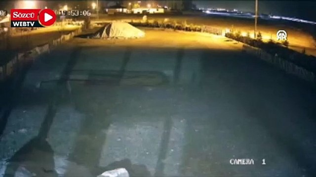 2 kişinin öldüğü, 5 kişinin ağır yaralandığı kaza güvenlik kamerasında