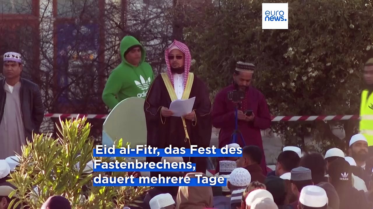 Eid al-Fitr: Muslime in aller Welt feiern das Ende des Ramadan