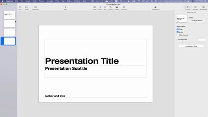 How to DELETE Slides On Your Presentation on the Keynote Application On a Mac Computer - Basic | New