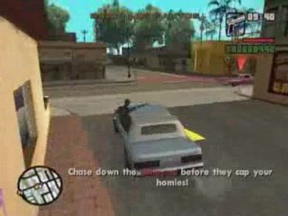 GTA: San Andreas CUTSCENE [006] Drive-Thru