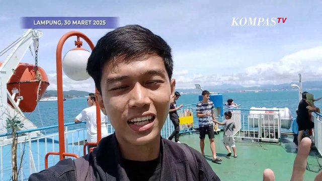 Sensasi Mudik Lebaran Naik Kapal Laut dari Merak ke Lampung