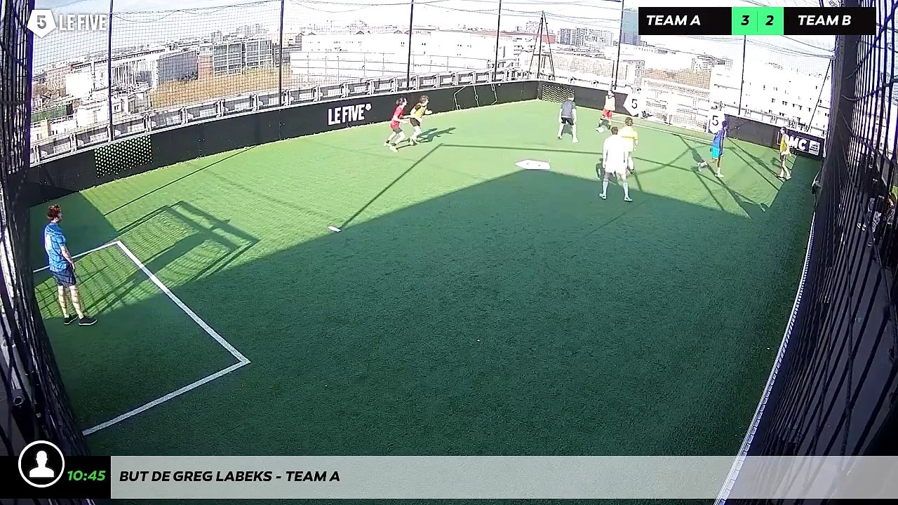 But de Greg Labeks - Team A