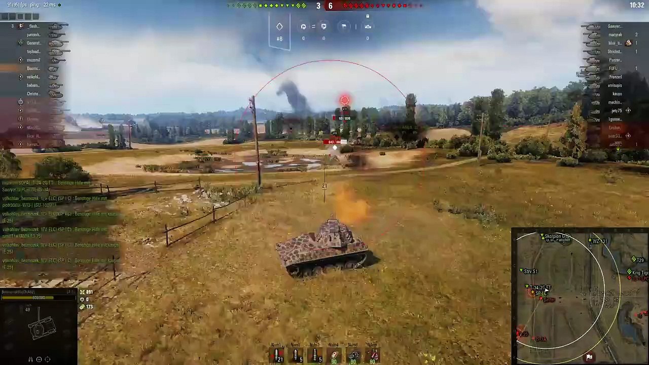 Spähpanzer SP I C - Panzerass auf Prokhorowka [World of Tanks - Deutsch - Gameplay - Replay]