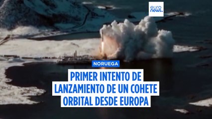 Se estrella el cohete Spectrum, primer lanzamiento satelital desde Europa