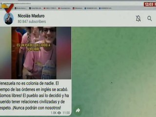 Jefe de Estado: Venezuela jamás será colonia de nadie y el tiempo de órdenes en inglés se acabó