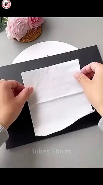 Easy tissue paper and clay art and craft 😱 #viral #claycrafts #yt #shorts #clayart #viral #ideas