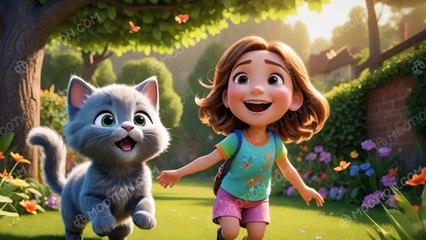 Whiskers' Playful Adventure