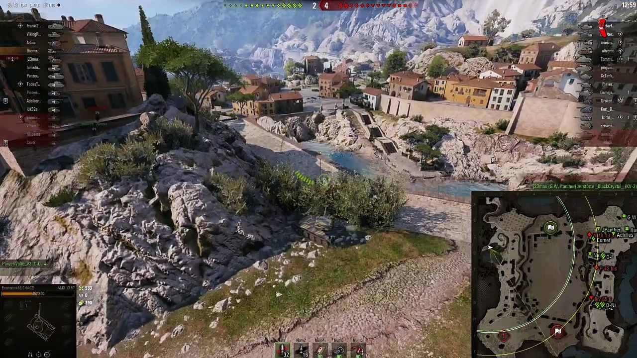 AMX 1357-Nichts für schwache Nerven [World of Tanks - Deutsch - Gameplay]