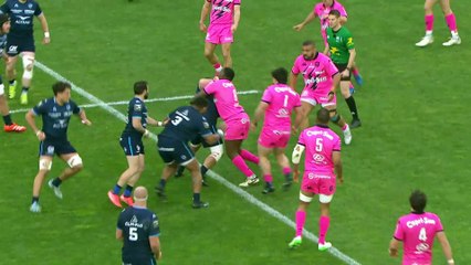 TOP 14 - Essai de Baptiste ERDOCIO (MHR) - Montpellier Hérault Rugby - Stade Français Paris