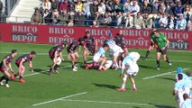 TOP 14 - Essai de Guillaume ROUET (AB) - Aviron Bayonnais - LOU Rugby