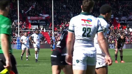 TOP 14 - Essai de Juan Cruz MALLIA (ST) - Stade Toulousain - USA Perpignan