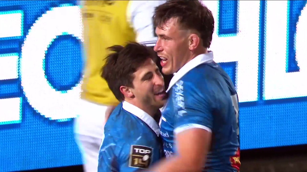 TOP 14 - Essai de Santiago ARATA (CO) - Castres Olympique - RC Toulon