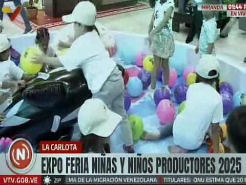 Miranda | Miles de niños disfrutan de la experiencia en la Expo Feria Niñas y Niños Productores 2025